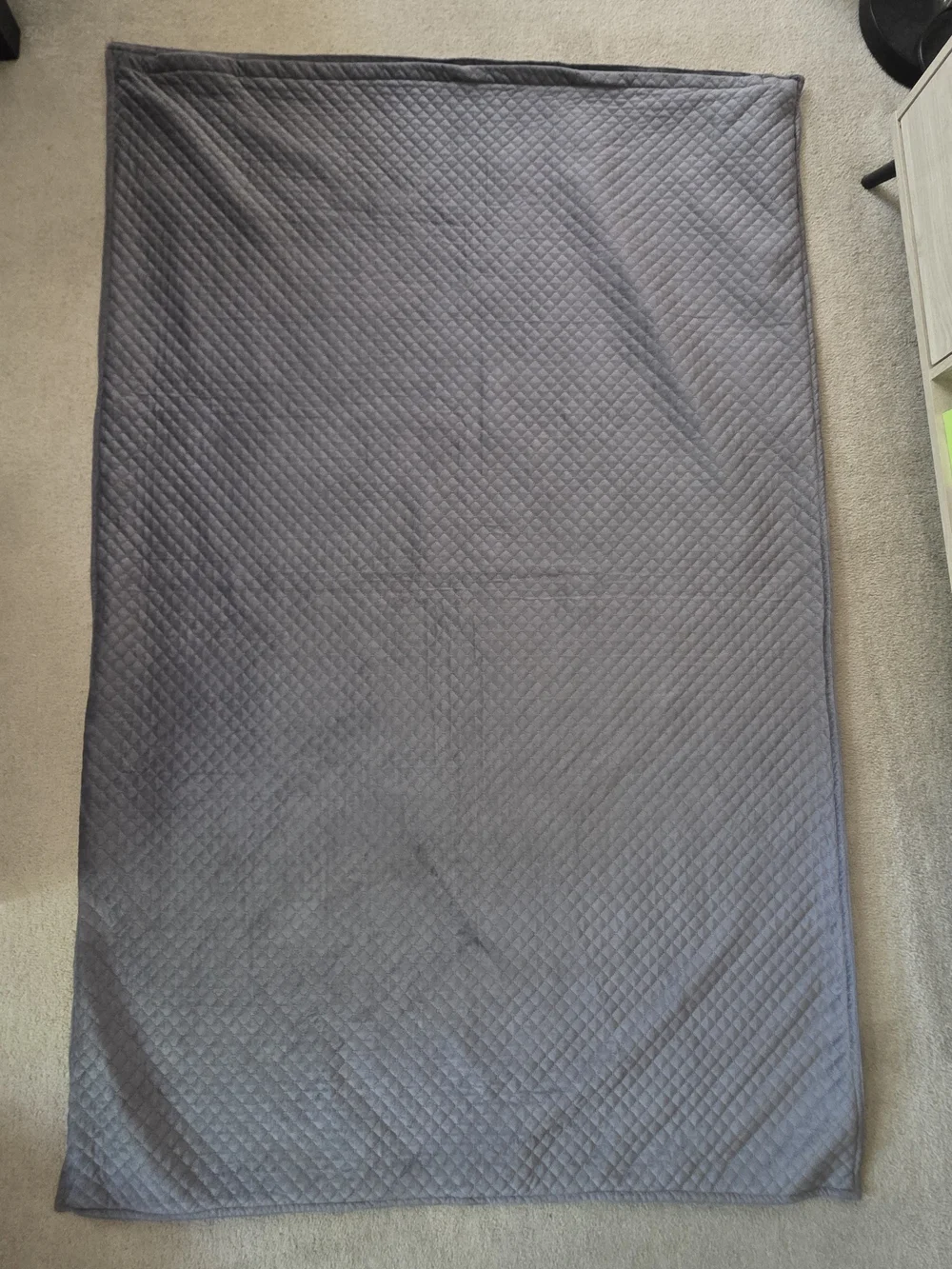 Pendleton Cooling Weighted Blanket Duvet Cover only 48”x72” Great Condition